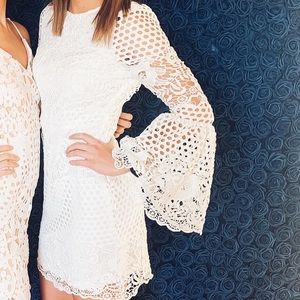 Lulu’s Bell Sleeved Mini Dress